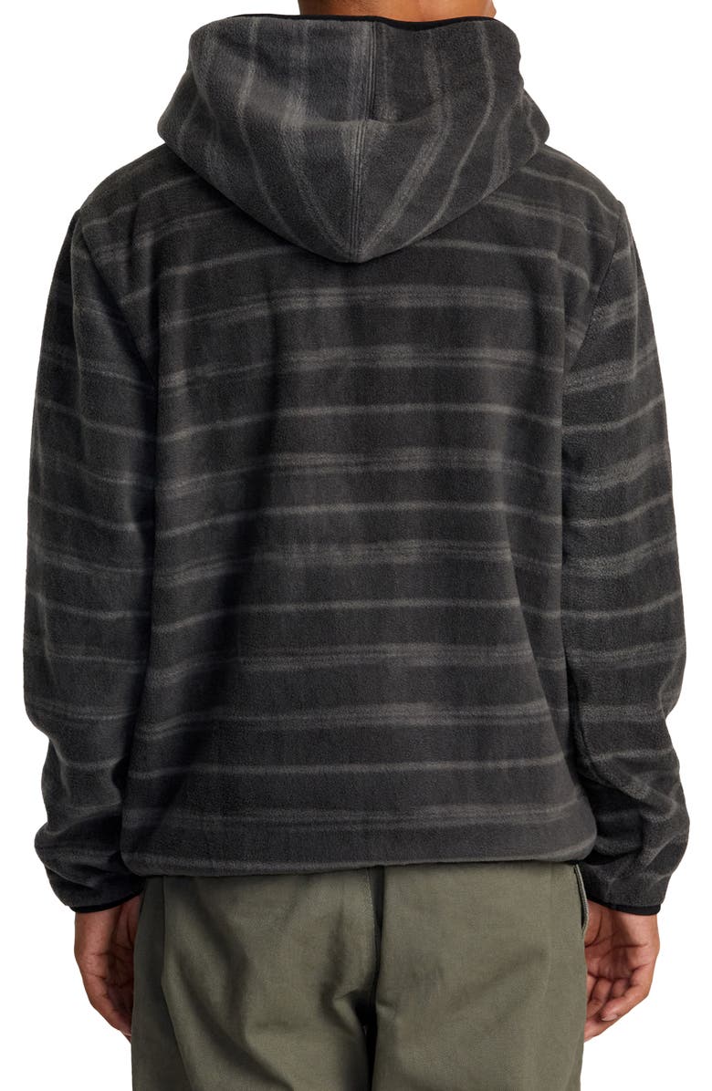 RVCA Hawthorne Front-Zip Fleece Hoodie, Alternate, color, 