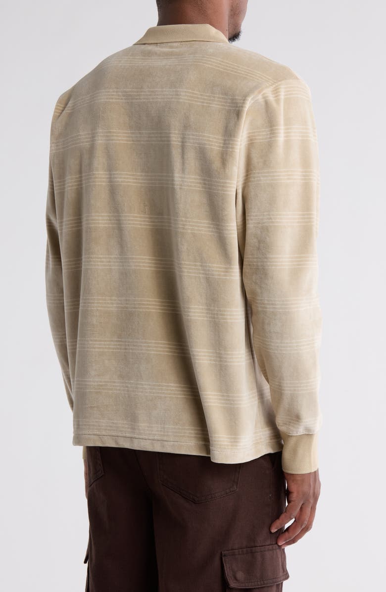 Obey Demand Stripe Polo, Alternate, color,