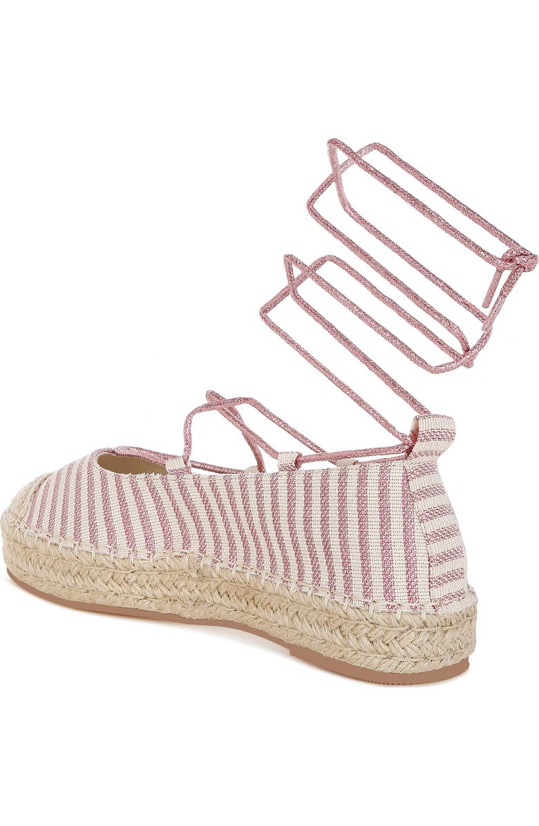 LONDON RAG Oplin Espadrille Ankle Wrap Flat, Alternate, color,