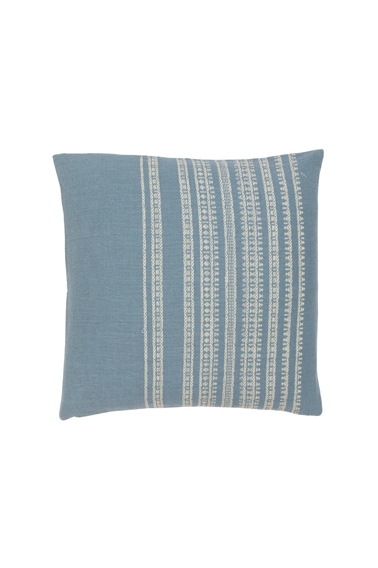 Handwoven Pillow Cover, Main, color, Cornflower Blue/Shell