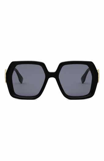 Fendi 'Fendi First 59mm Geometric Sunglasses | Nordstrom Fendi 'Fendi First 59mm Geometric Sunglasses | Nordstrom