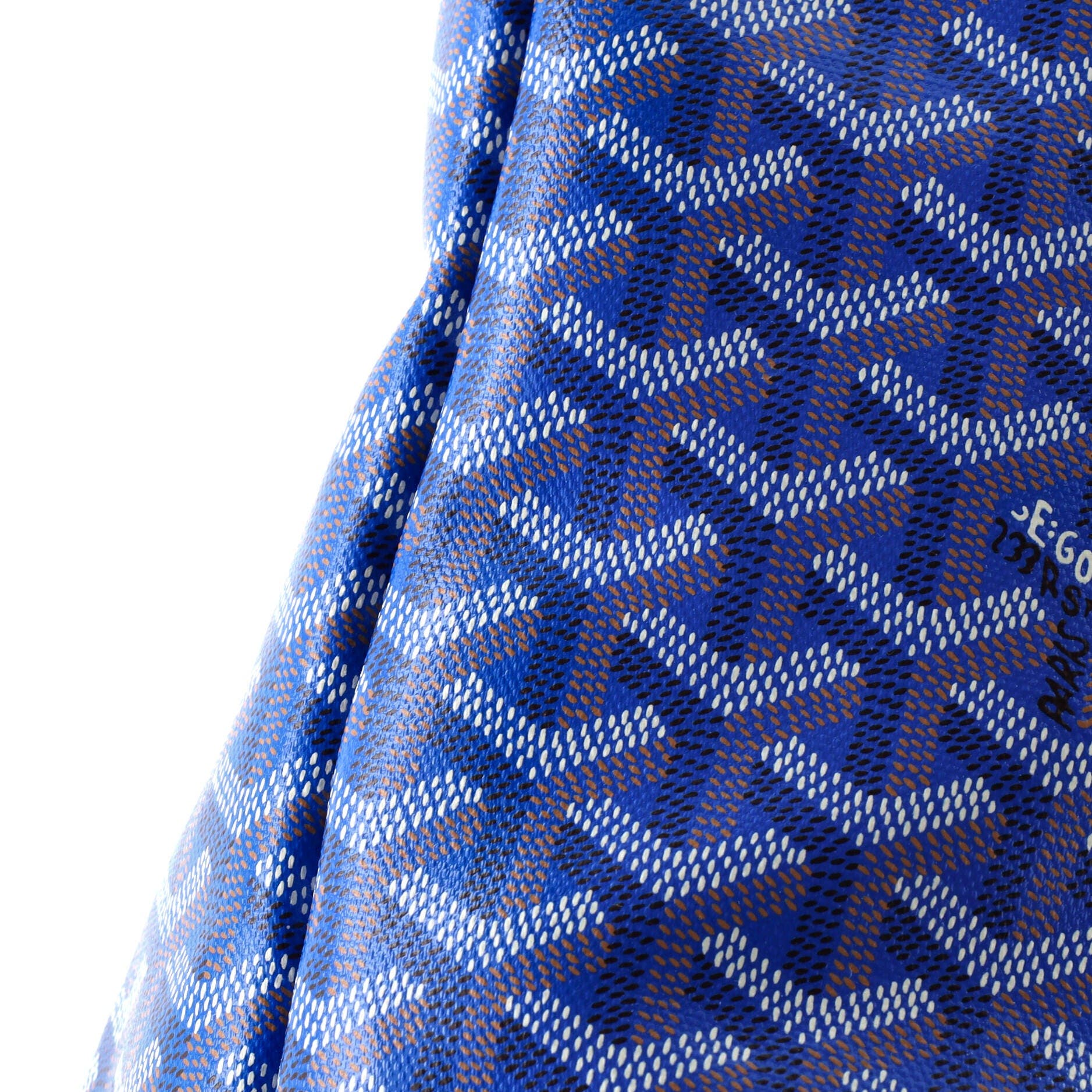 Pre-Owned Goyard Artois Tote Coated Canvas MM, Alternate, color, Blue