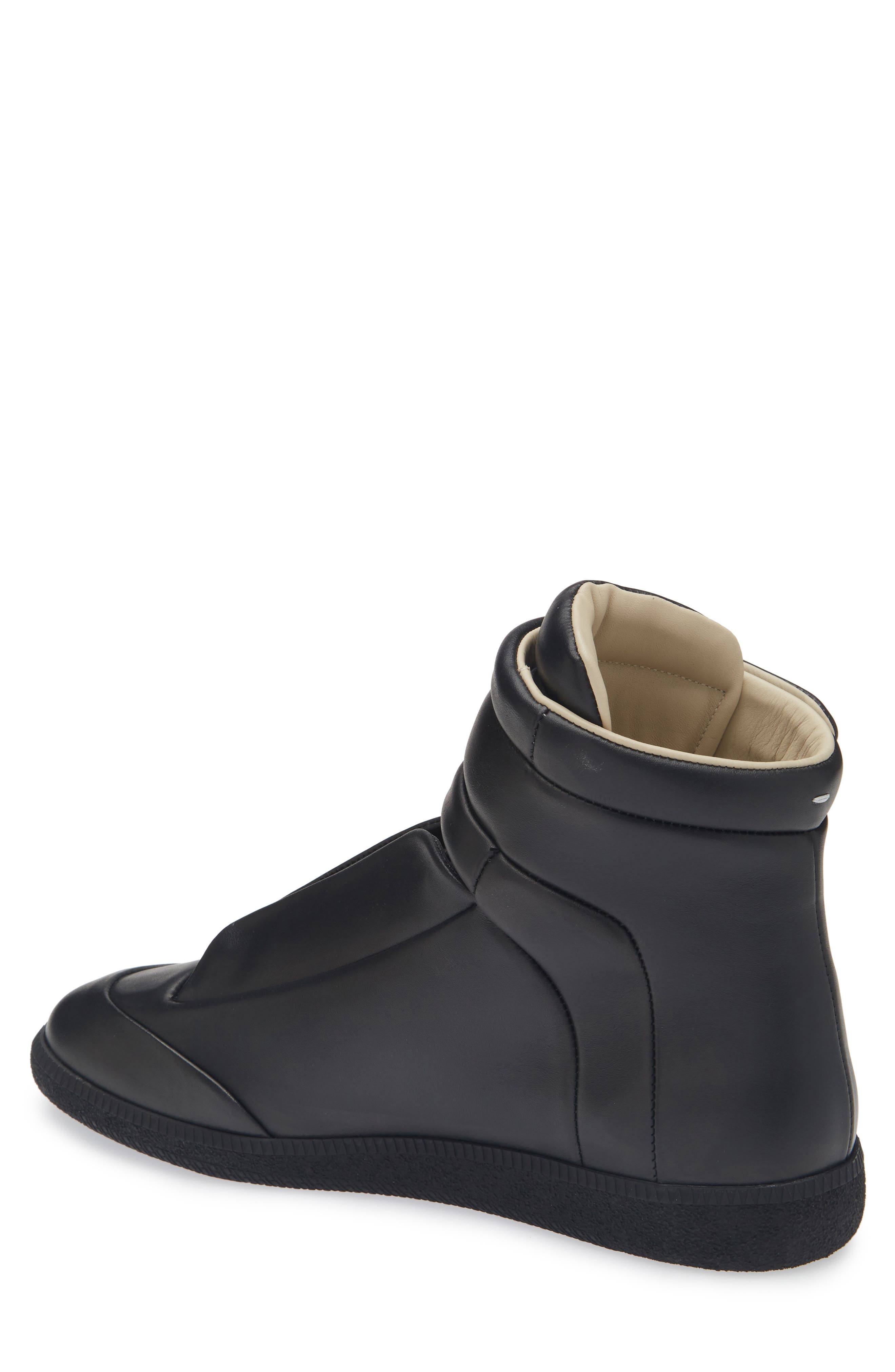 Maison Margiela Future High Top Sneaker, Alternate, color, Black
