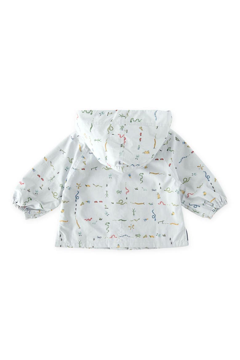 Kids' Park Hooded Jacket, Alternate, color, CRAWLING CRITTERS BLUE