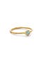 selected 18Ct Gold Vermeil / Aquamarine