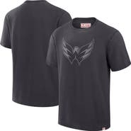 FANATICS Men's Fanatics Black Washington Capitals Made in Canada T-Shirt