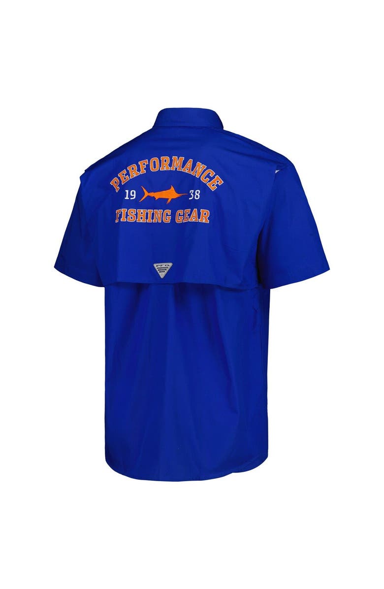 Columbia Men's Columbia Royal Florida Gators Bonehead Button-Up Shirt, Alternate, color, Royal