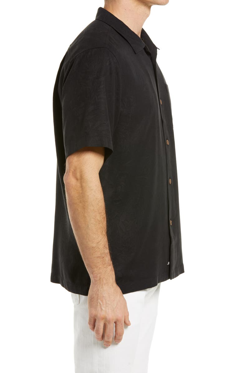 Tommy Bahama Tropic Isle Short Sleeve Button-Up Silk Camp Shirt, Alternate, color, 