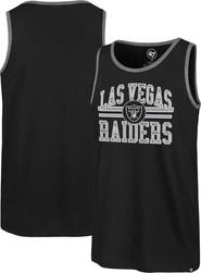 '47 Men's '47  Black Las Vegas Raiders Winger Franklin Tank Top