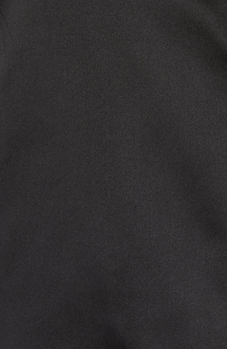 Lunya Washable High Waist Silk Pajamas, Alternate, color, Immersed Black