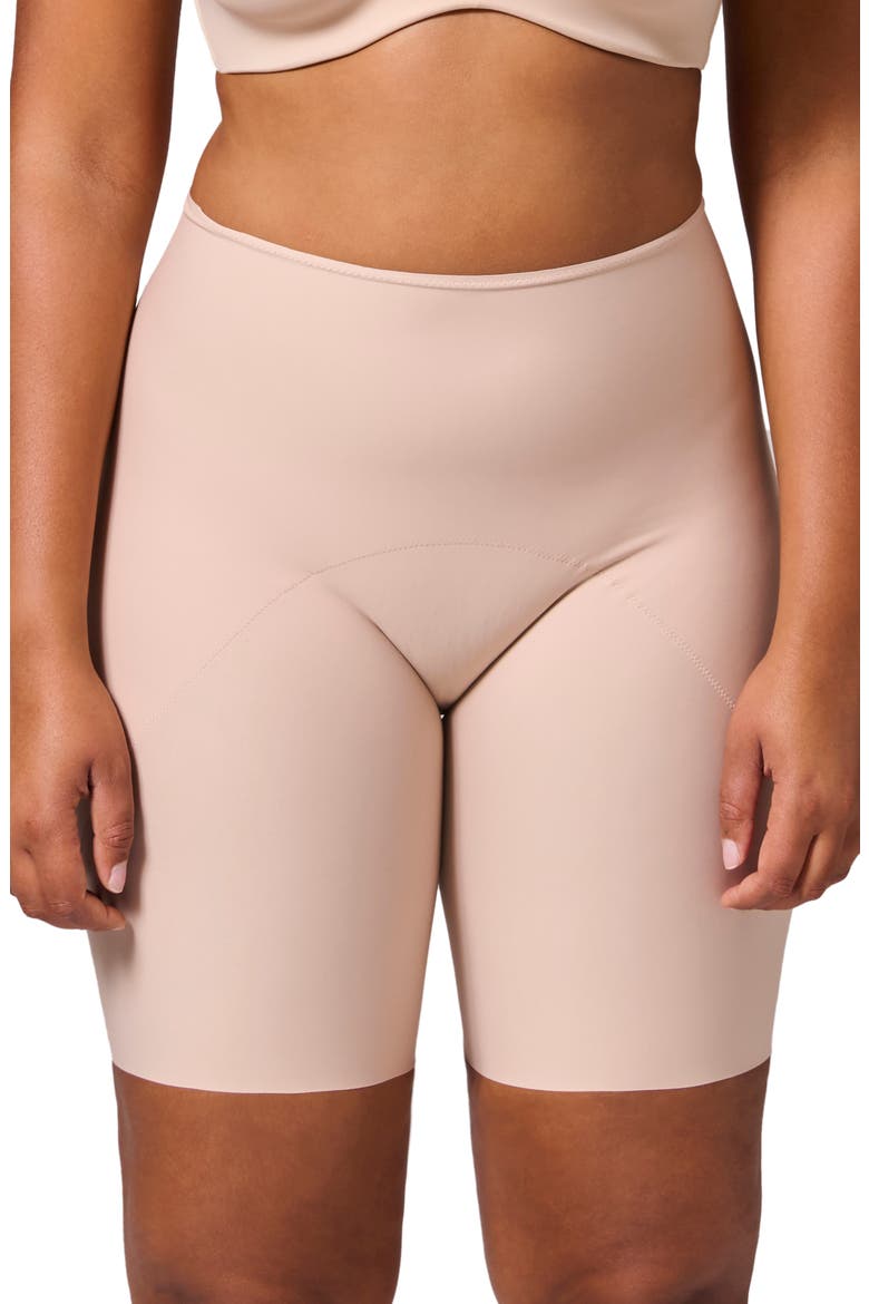 Story Uplifting Shaper Shorts, Main, color, PEAU ROSE