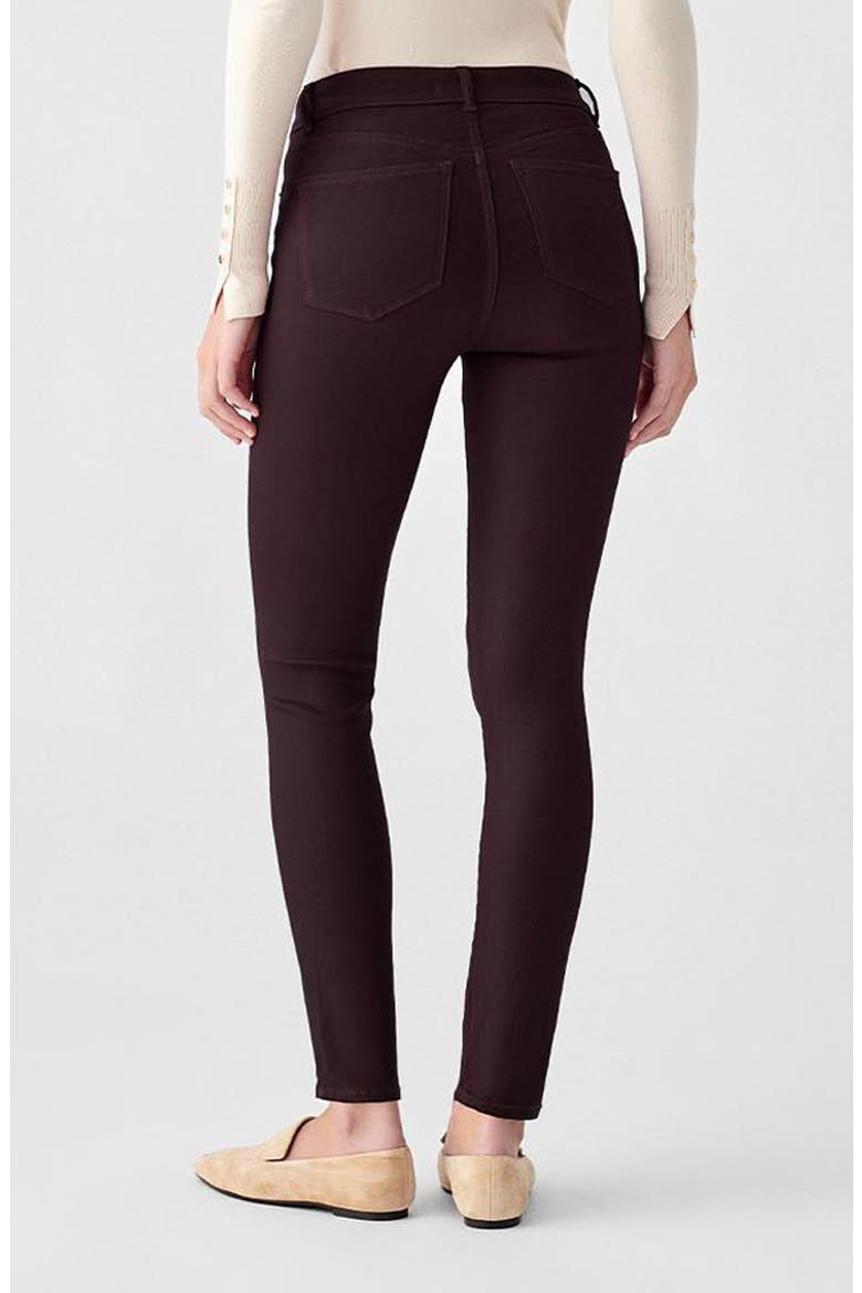 DL 1961 Florence Mid Rise Ankle Crop Skinny Jeans, Alternate, color, FIG