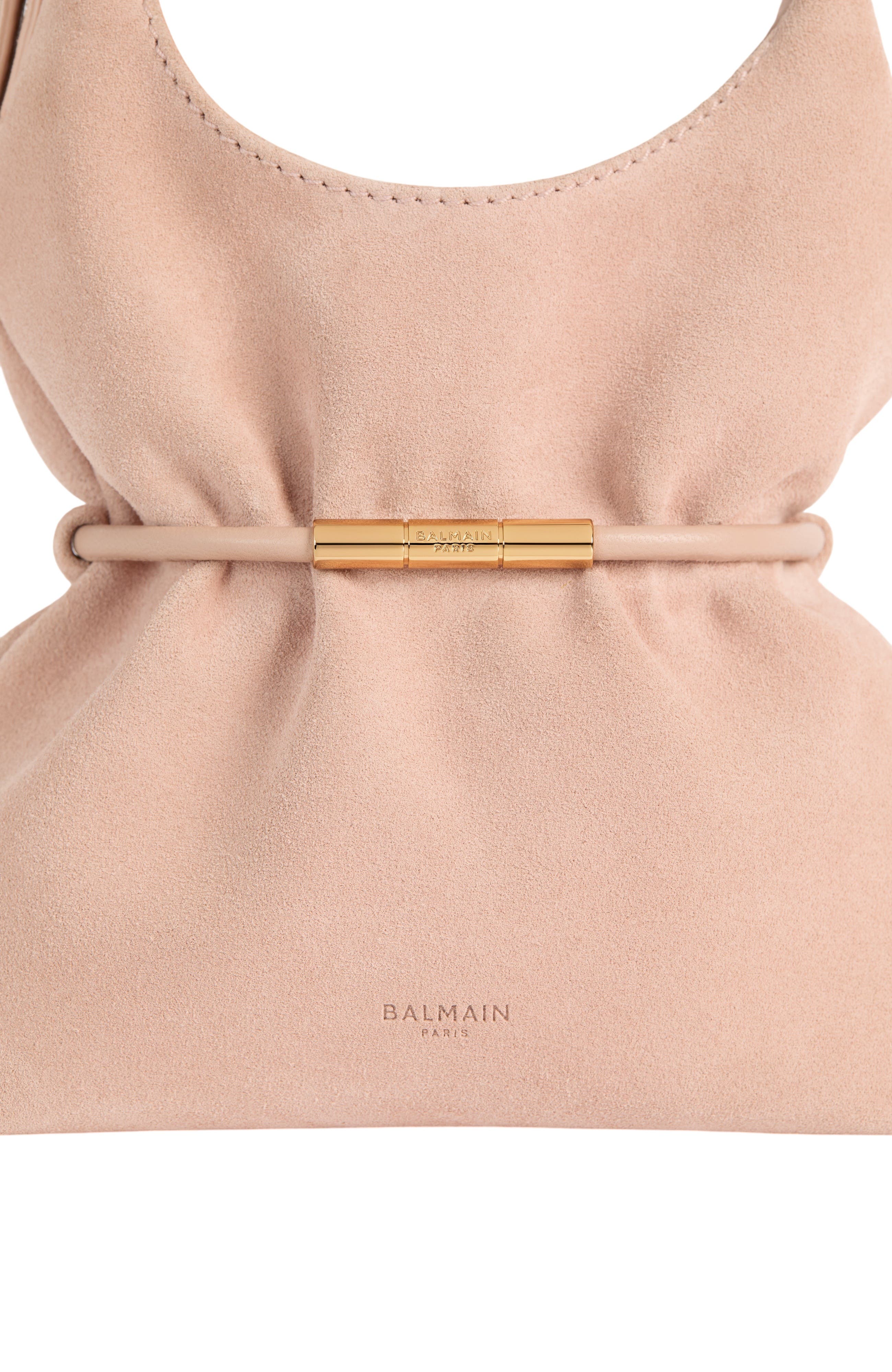 Sphynx Mini Bag in Suede, Alternate, color, pink