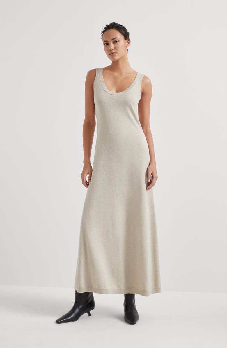 Brunello Cucinelli Cashmere knit dress, Alternate, color,