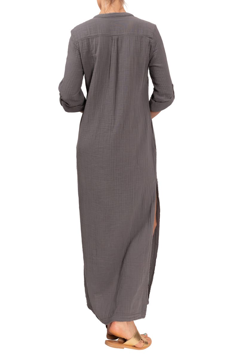 Everyday Ritual Tracey Cotton Caftan, Alternate, color, 