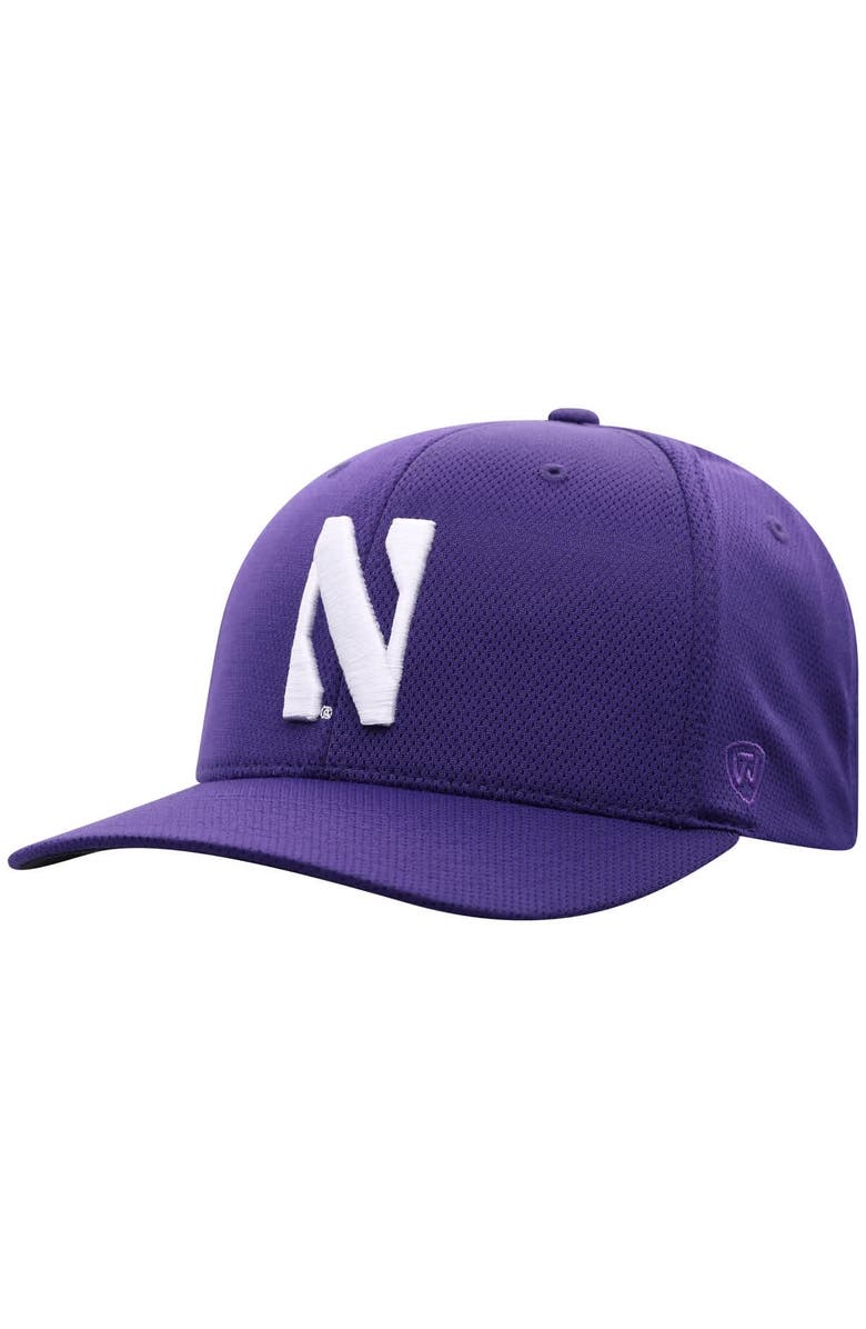TOP OF THE WORLD Men's Top of the World Purple Northwestern Wildcats Reflex Flex Hat, Alternate, color, Purple