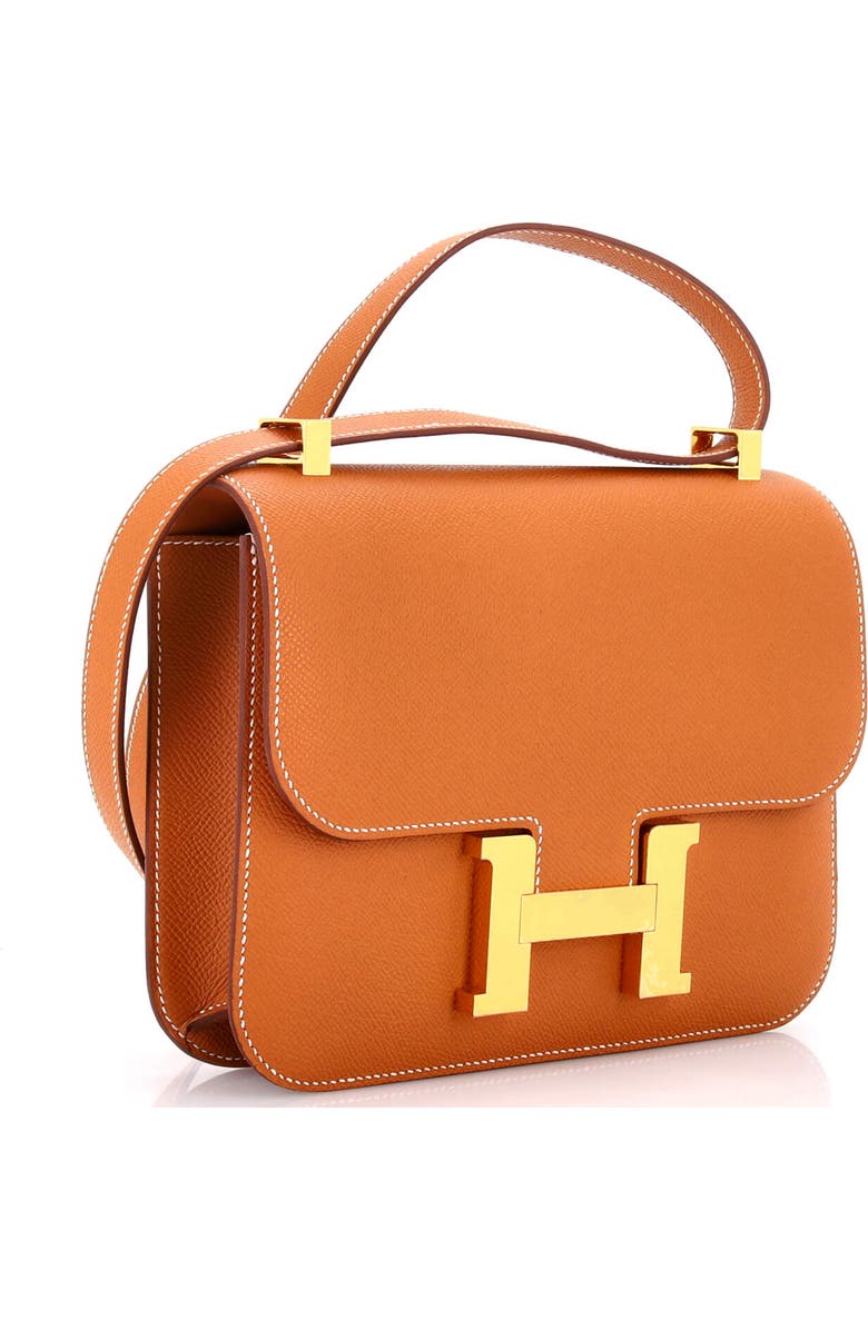 Pre-Owned Hermes Constance NM Bag Epsom 24, Alternate, color, Gold