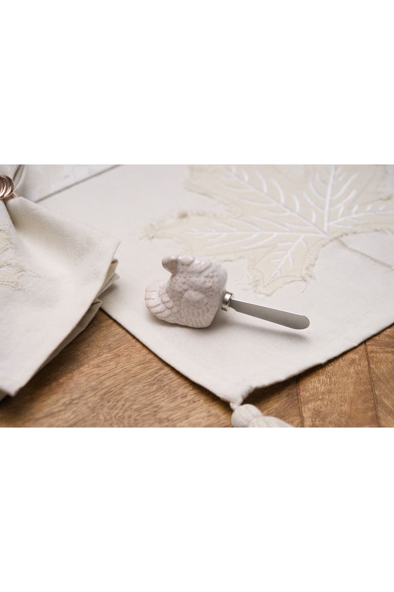 White Turkey Spreader, Alternate, color, White