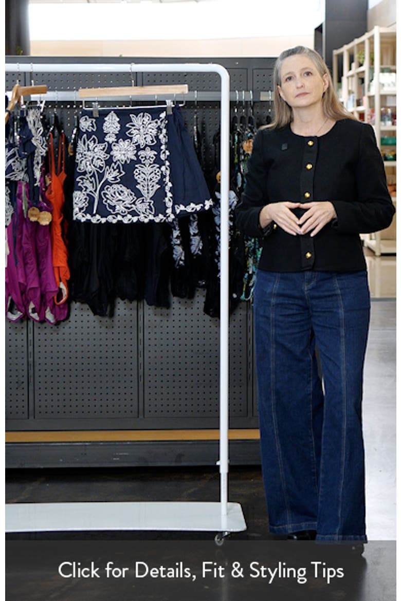Danina Batik Wrap Cover-Up Skirt video