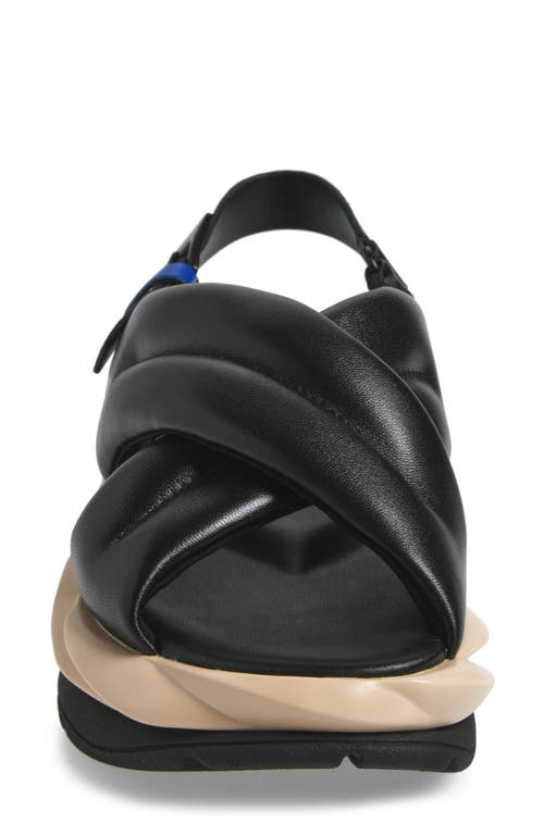 4ccccees Mellow Moa Platform Slingback Sandal In Oreo