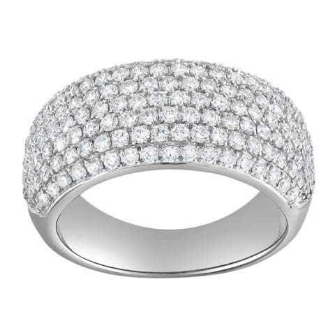 Grandeur 1.50 Ct Natural Diamond 10K Gold Ring