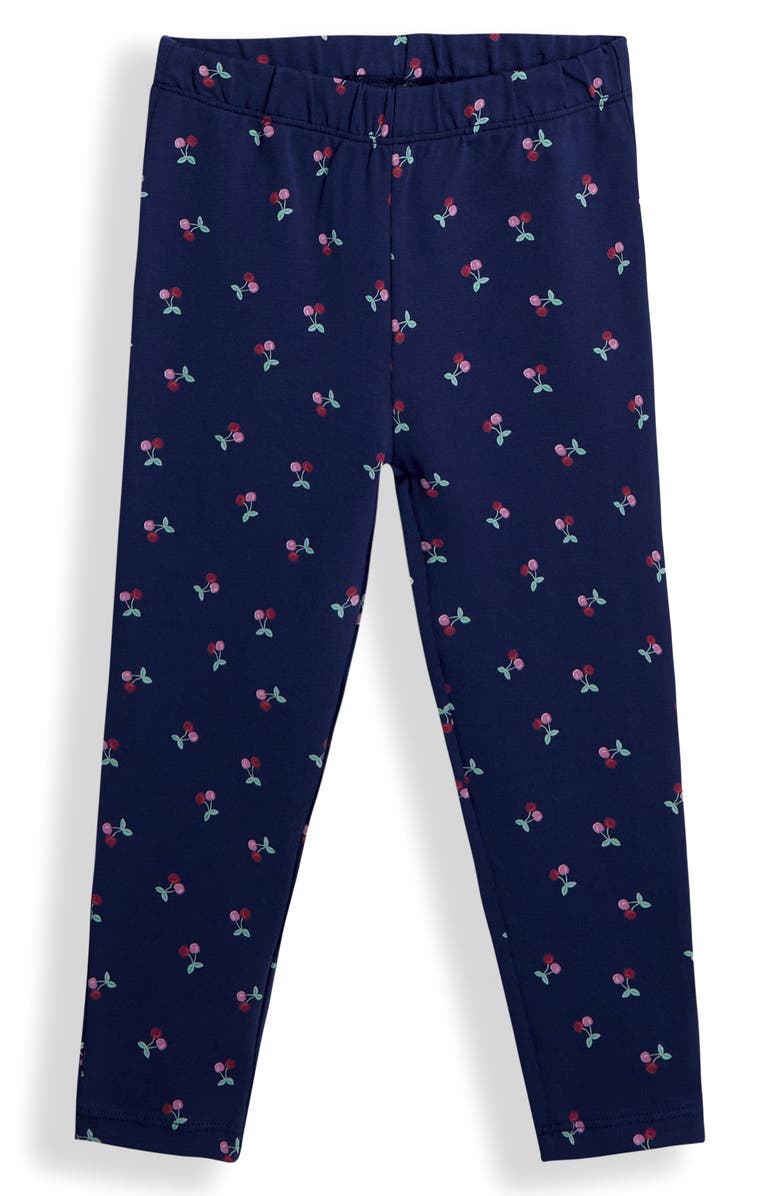 JOJO MAMAN BEBE Crochet Collar Sweatshirt & Leggings, Alternate, color, Berry