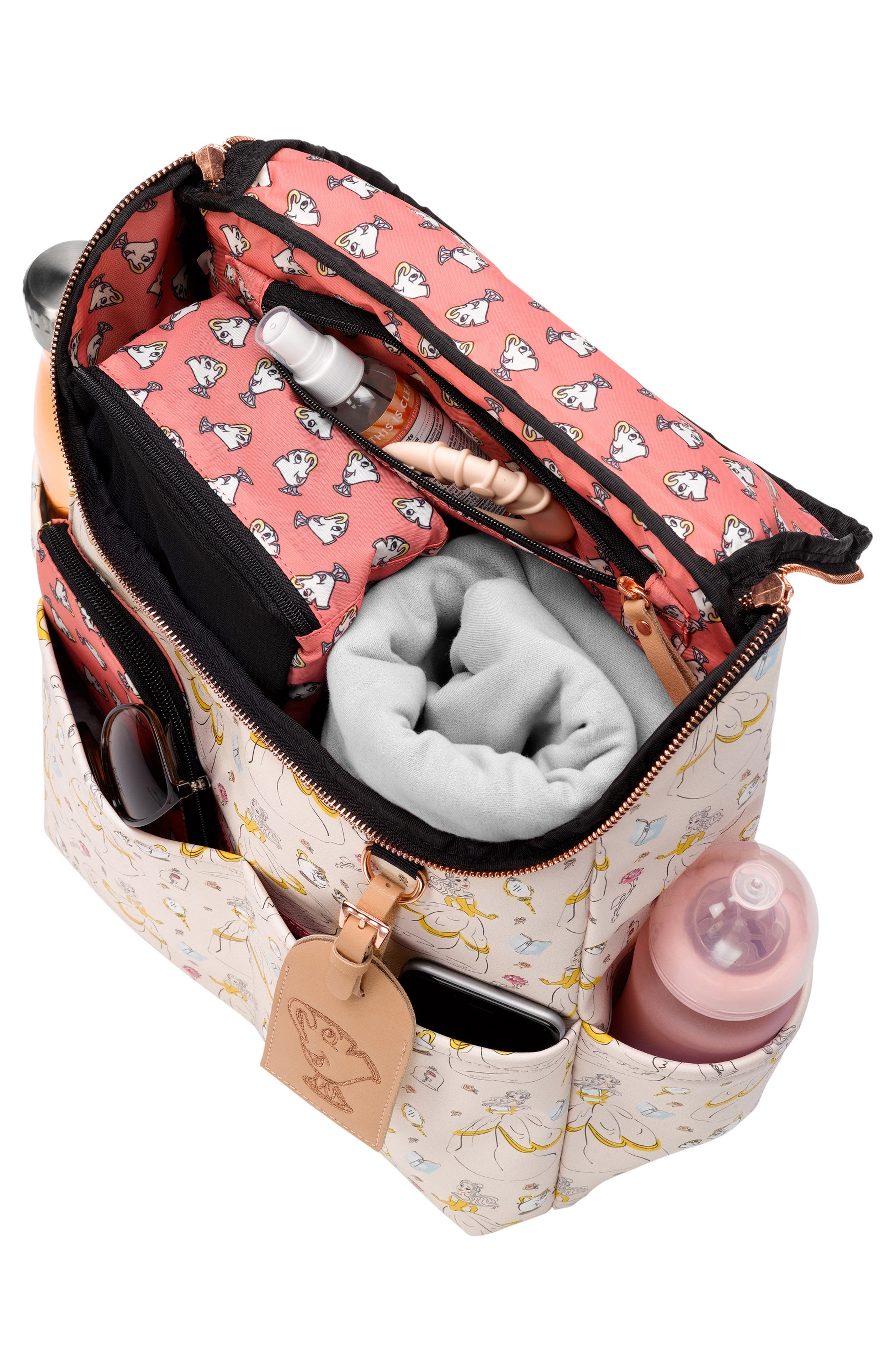 Petunia Pickle Bottom Whimsical Belle Method Water Resistant Backpack, Alternate, color, 