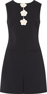 Milly Saylor Camellia Crepe Sheath Dress