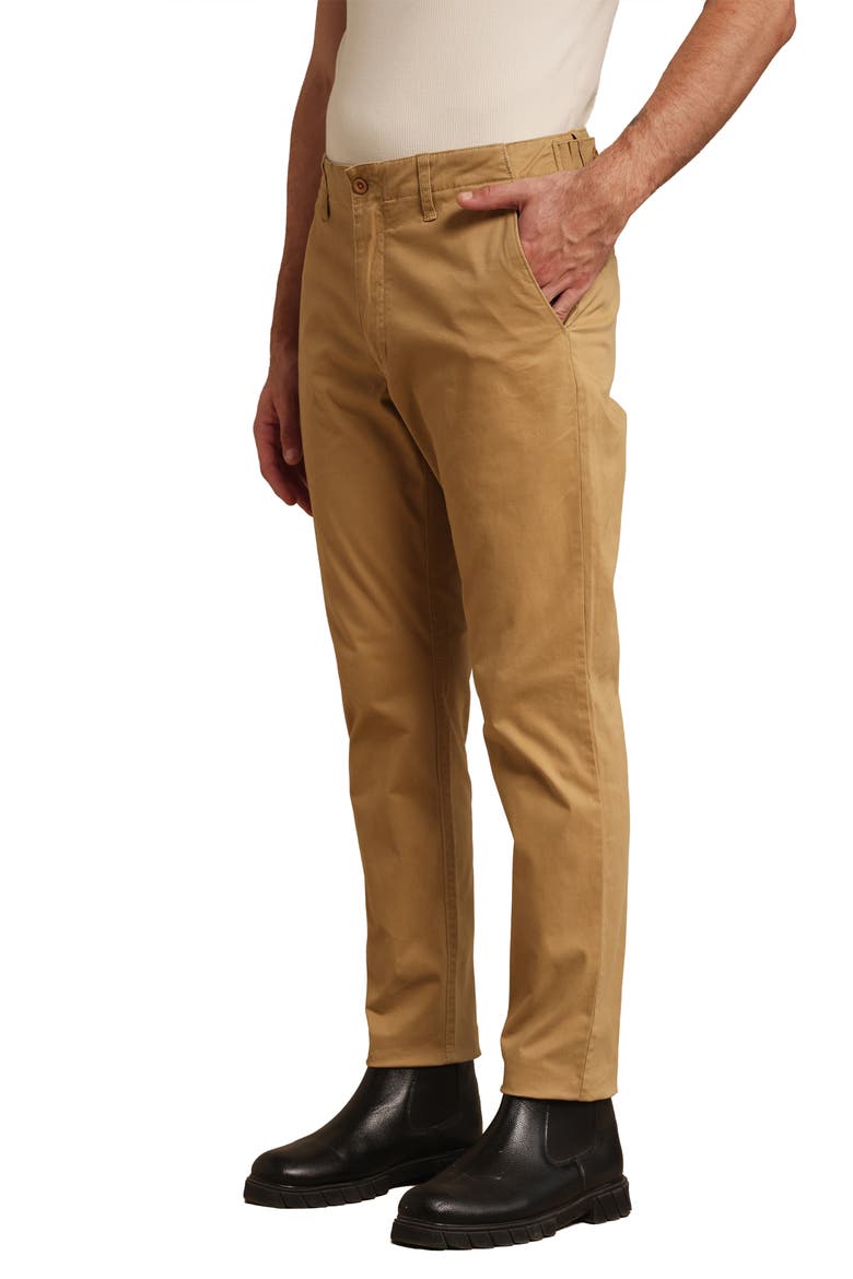 Men's Stretch Cotton Chino Pants, Alternate, color, Khaki