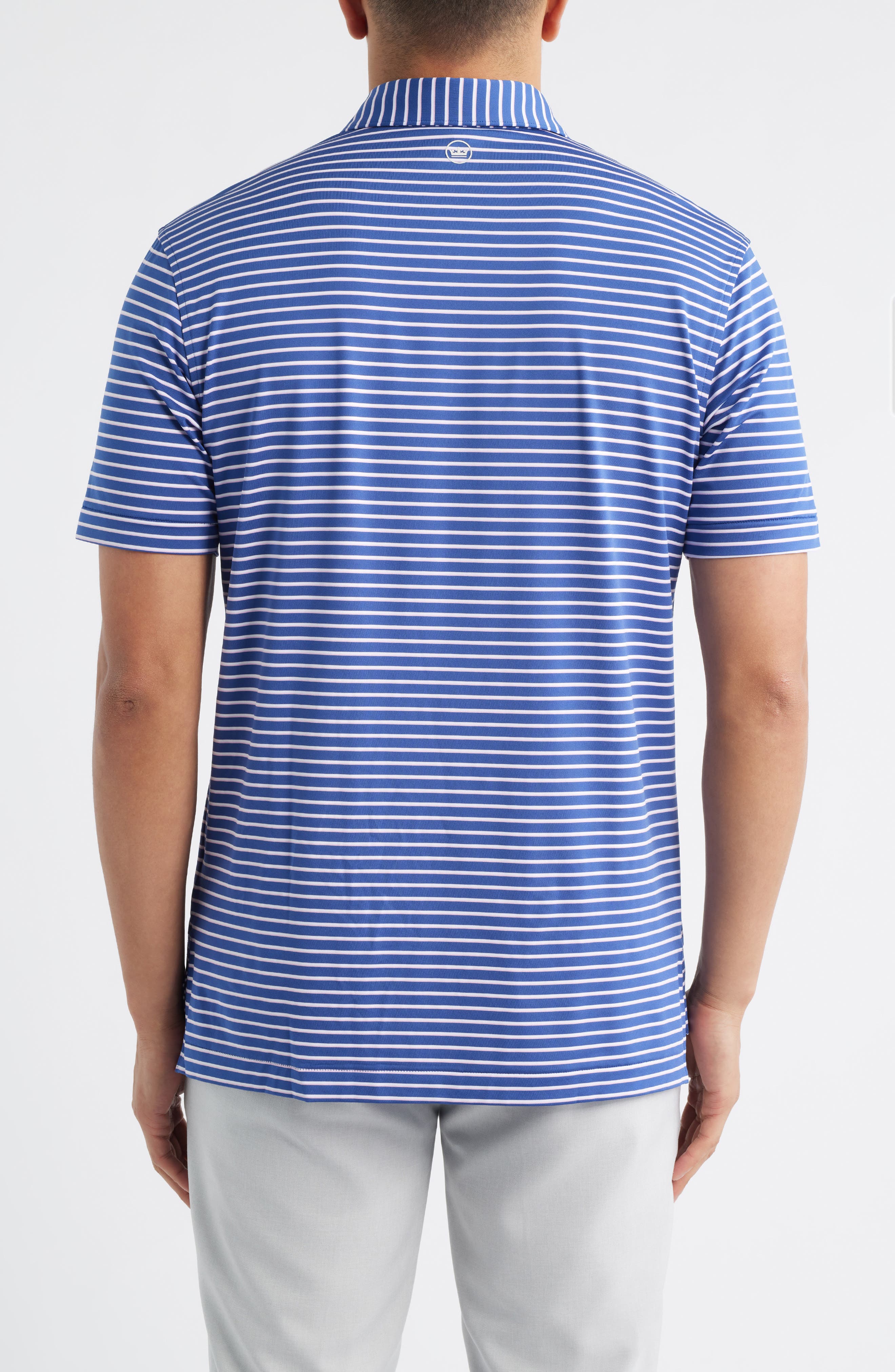 Dunnes Stripe Performance Jersey Polo - image 2