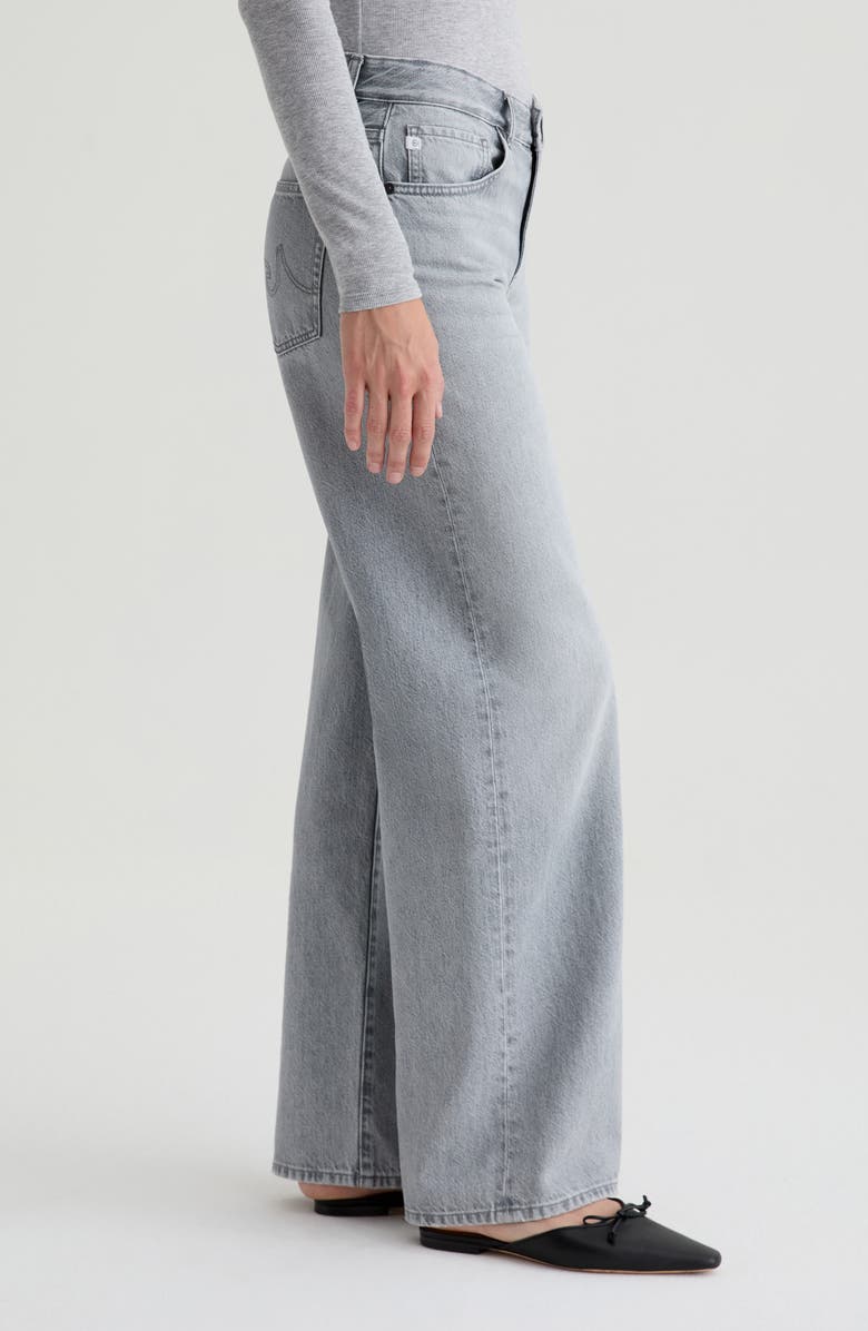 AG Adria Low Rise Baggy Wide Leg Jeans, Alternate, color, Al Fresco