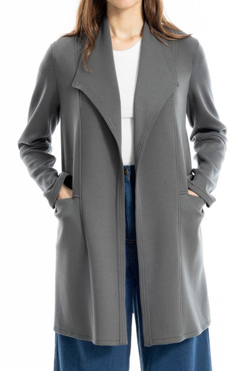 Trapunto Scuba Knit Topper