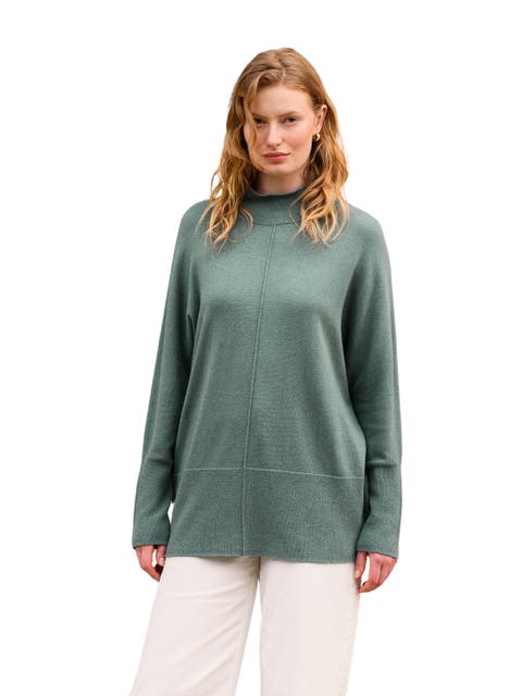 Drape Funnel Neck Sweater