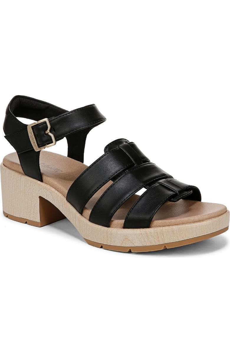 Dr. Scholl's Oh Kay Ankle Strap Platform Sandal, Main, color,