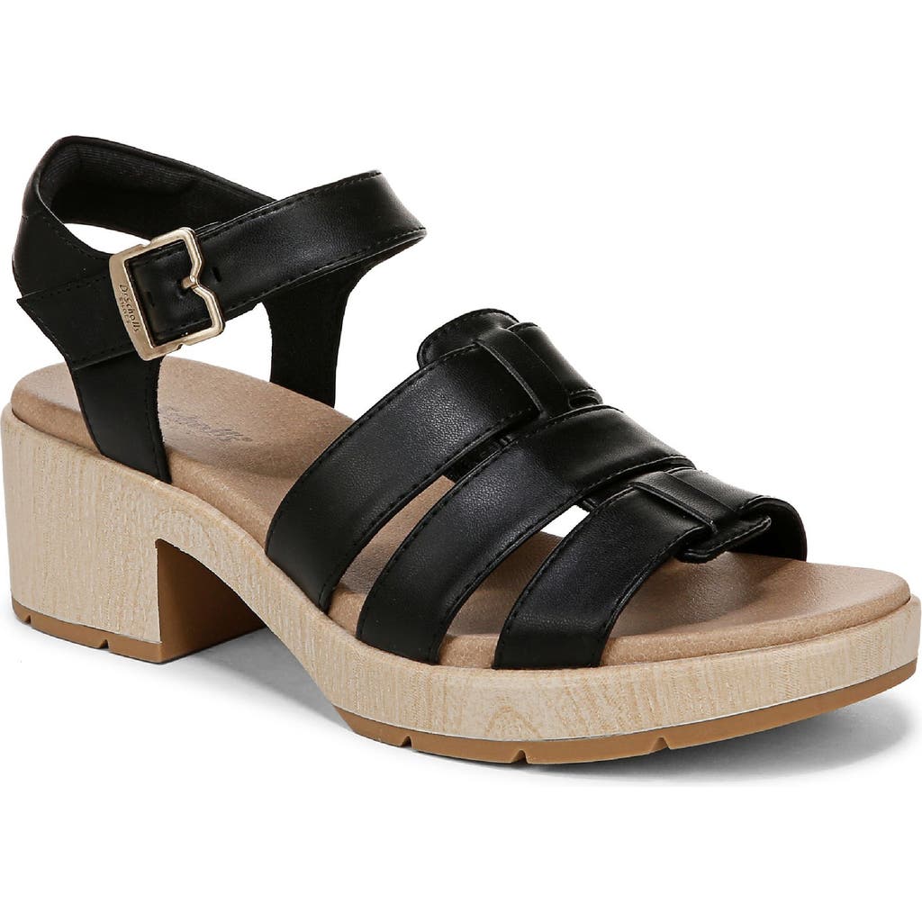 DR. SCHOLL'S DR. SCHOLL'S OH KAY ANKLE STRAP PLATFORM SANDAL
