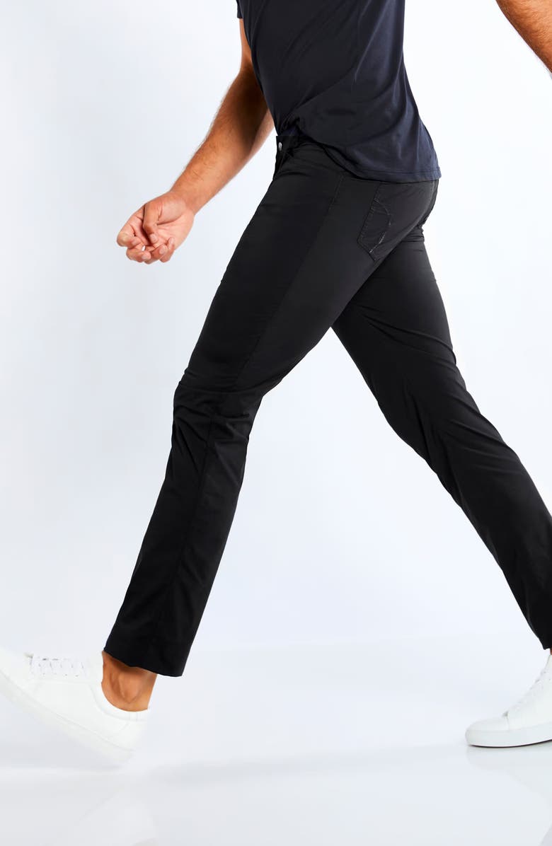 Anatomie Alessio Five Pocket Jean Style Pant, Alternate, color, Black