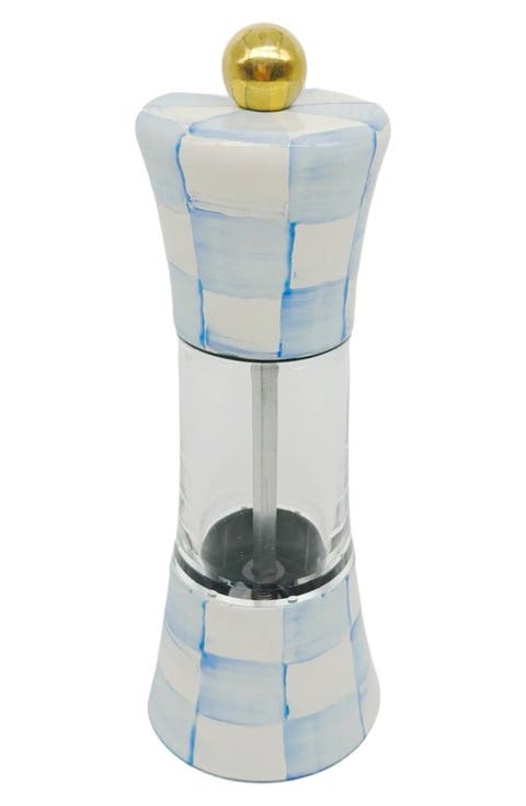 Rosy Check Enameled Steel Grinder