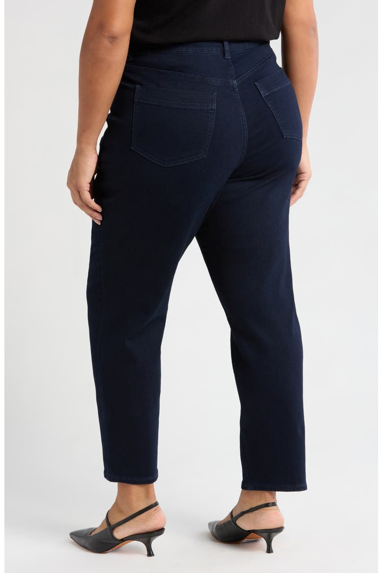 Dylan High Waist Jeans, Alternate, color, DARK INDIGO
