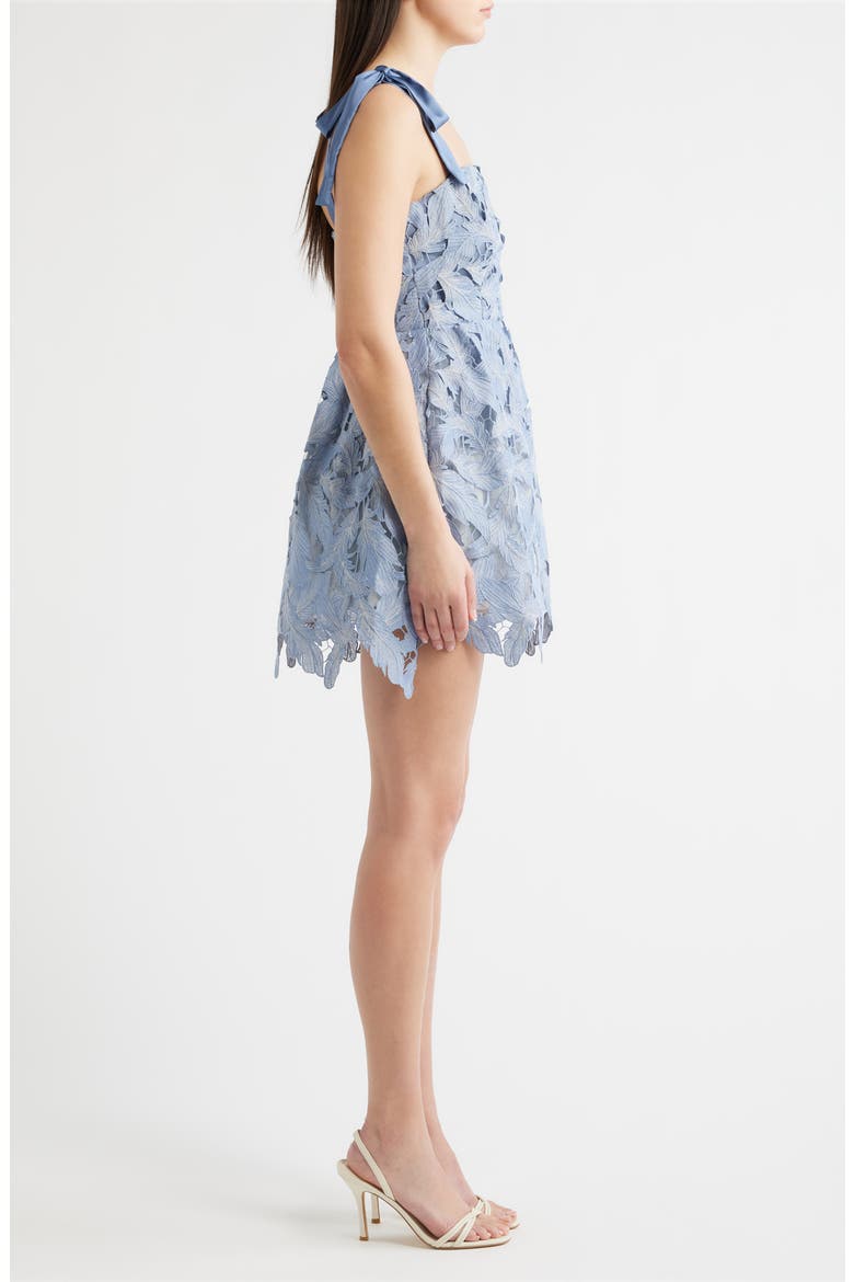 Micah Lace Minidress, Alternate, color, PERIWINKLE