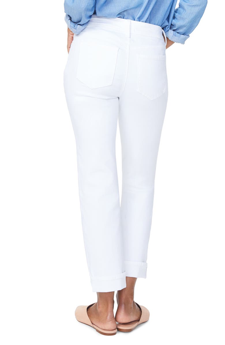 NYDJ Marilyn Cuff Ankle Straight Leg Jeans, Alternate, color,