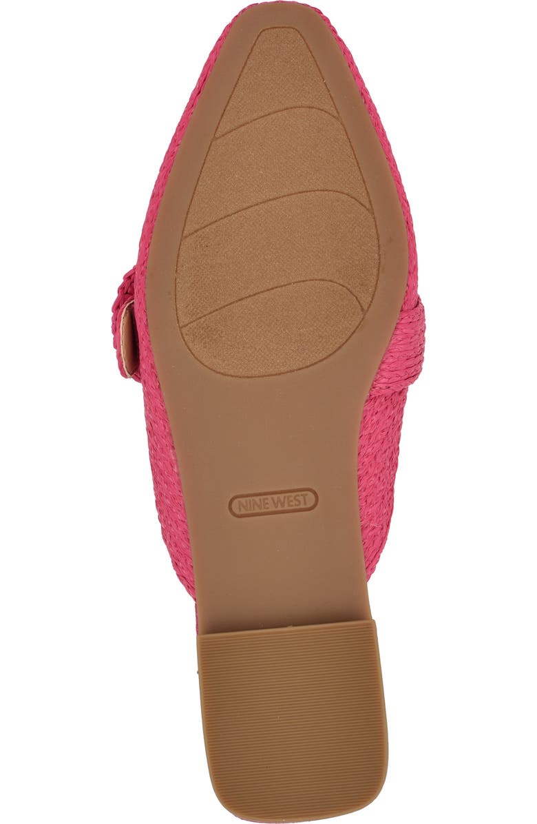 Nine West Caspe Woven Mule, Alternate, color, Medium Pink