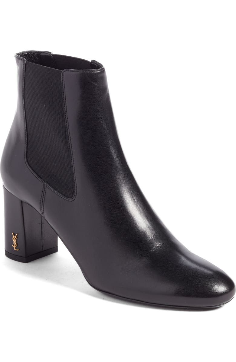 Saint Laurent Loulou Chelsea Bootie, Main, color,