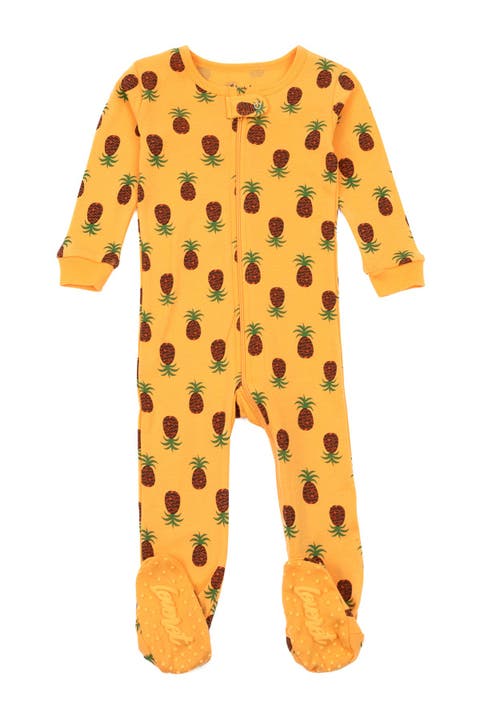 Footed Cotton Matching Family Pajamas, Nature & Water Prints