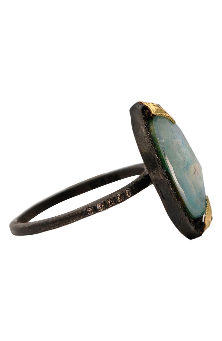 Armenta Statement Ring, Alternate, color, Blue