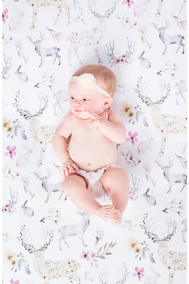 2-Pack Fitted Crib Sheets, Alternate, color, STONE FAWN