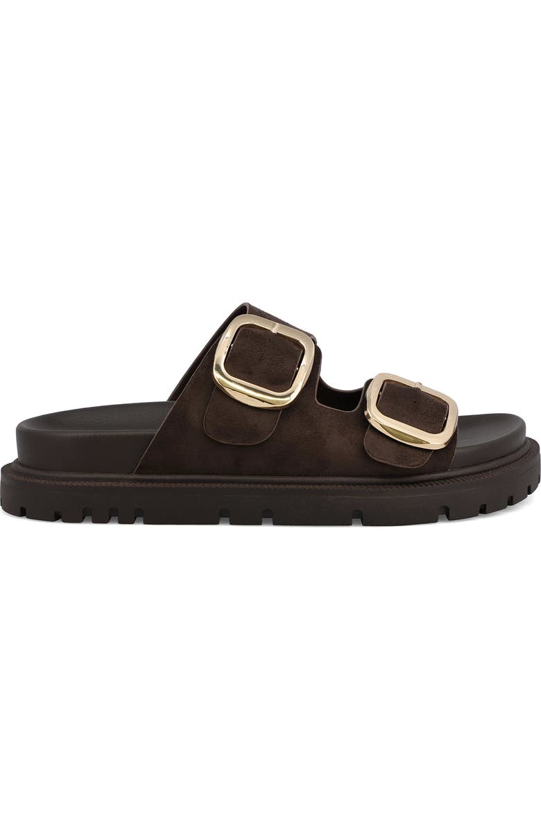 MIA Alttar Slide Sandal, Alternate, color, Chocolate