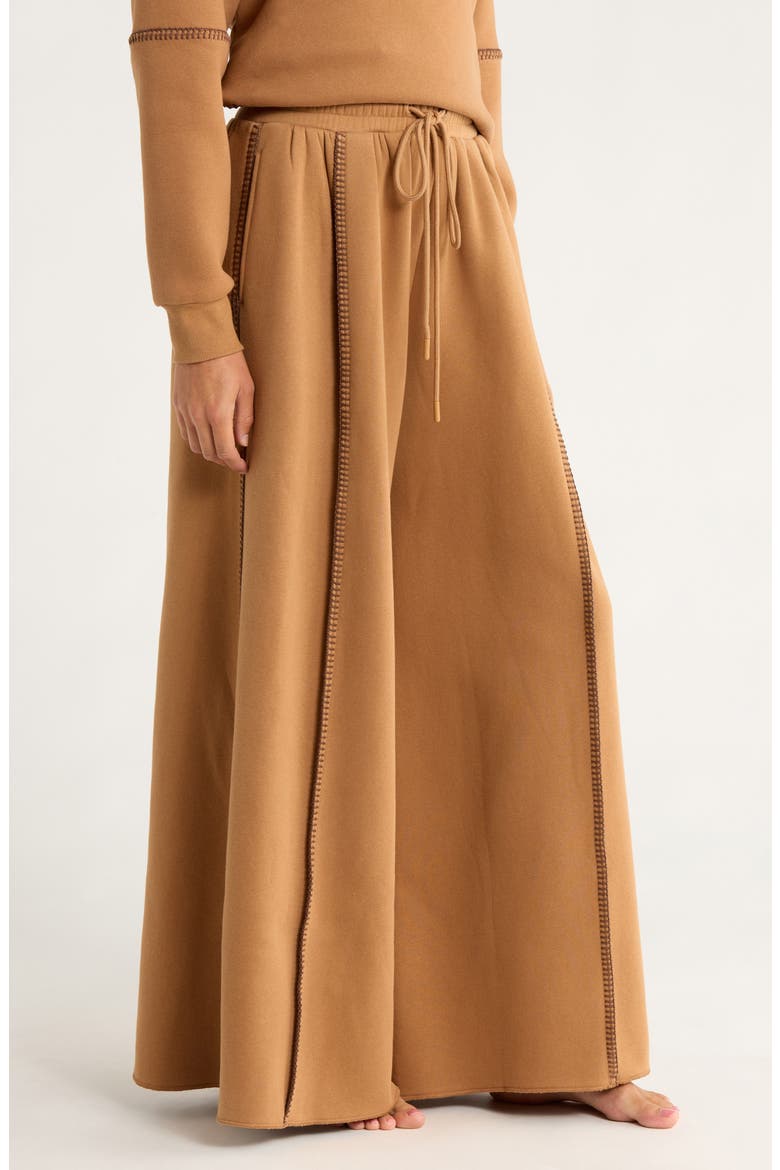 Classic Wide Leg Pants, Alternate, color, CHE