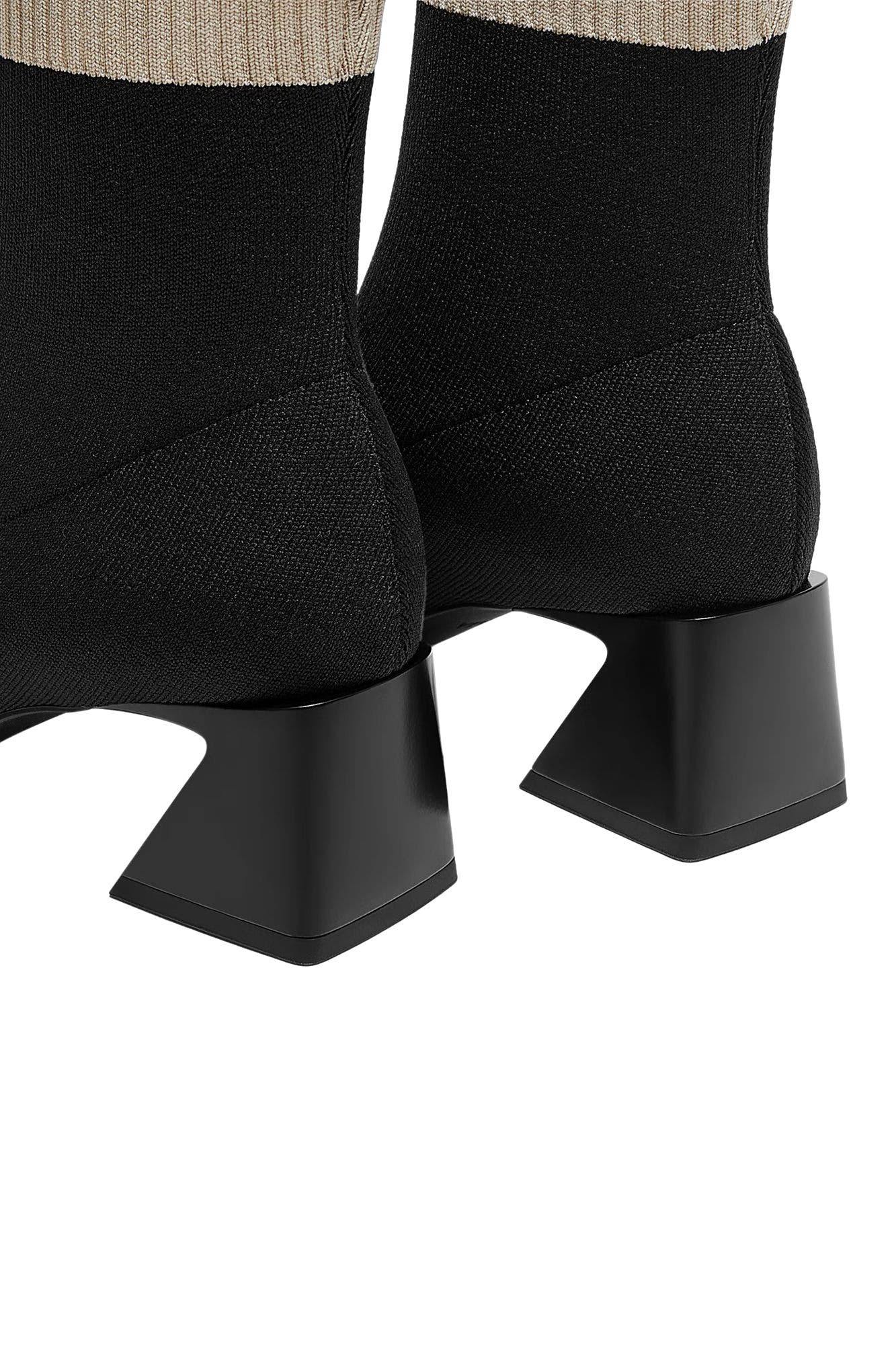 VIVAIA Regina Pro Water-Repellent Heeled Boots, Alternate, color, Black Cream