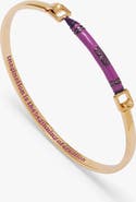 Alex and Ani Crayola Royal Purple Crayon Tension Bangle