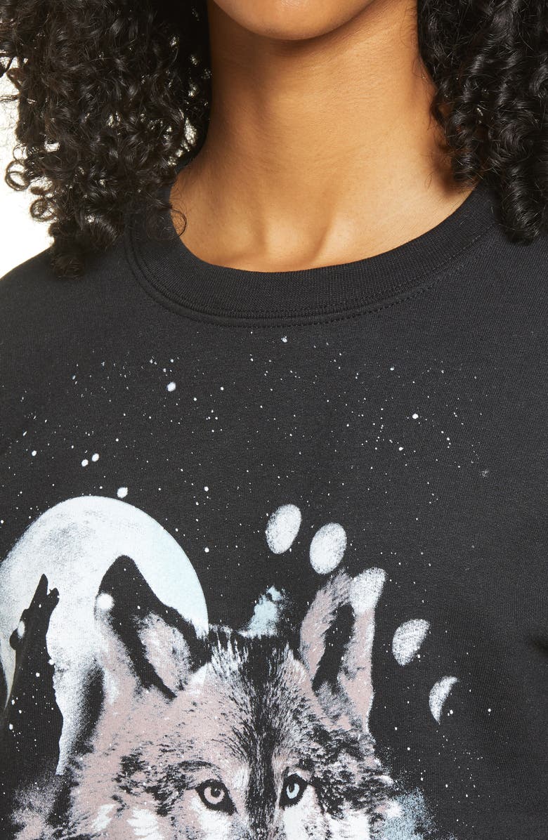 BP. Oversize Graphic Sweatshirt, Alternate, color, 